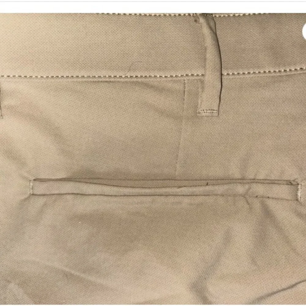 Banana Republic Mens Athletic Slim Fit Performance Pant Khaki Chino Size 40x30